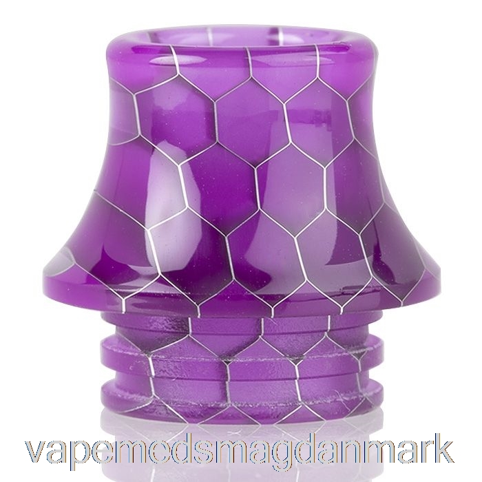 Vape Med Smag 810 Kegle Slangeskind Harpiks Drypspids Lilla